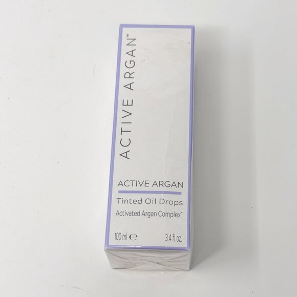 O3 Active Argan Tinted Oil Drops JUMBO 3.4 oz Activated Argan Complex NEW SEALED - Picture 2 of 8